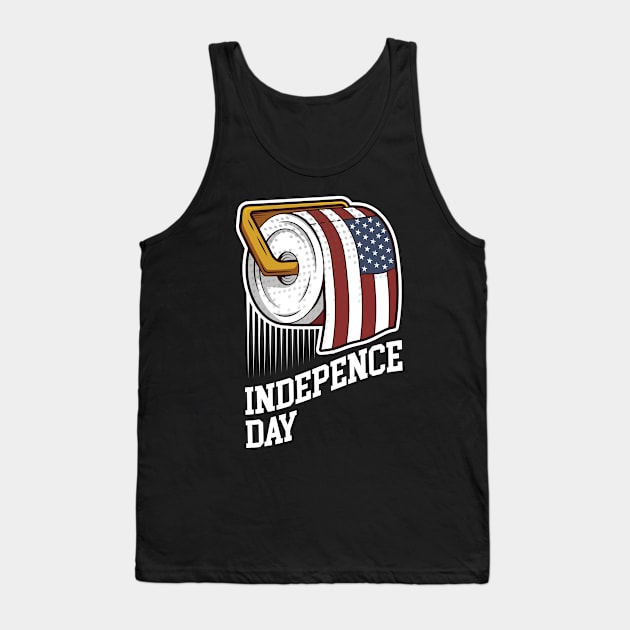 Indepence Day 2020 Tank Top by hellocrunk